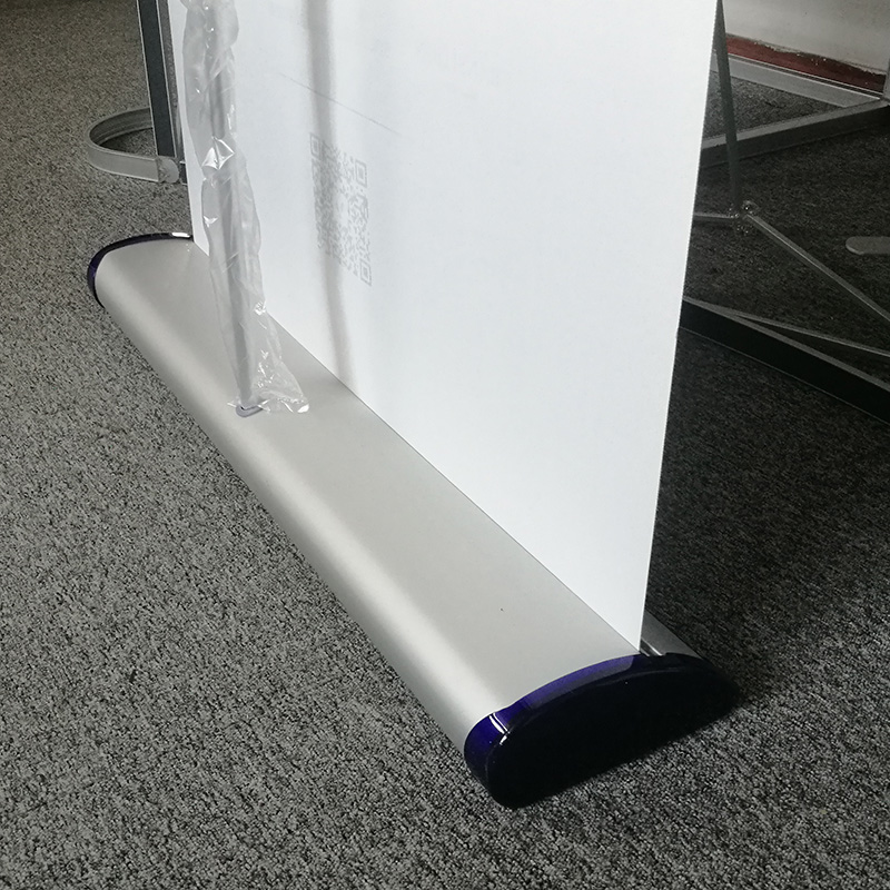 海报水滴型易拉宝80x200cm定制制作企业招聘展架指示牌x展架