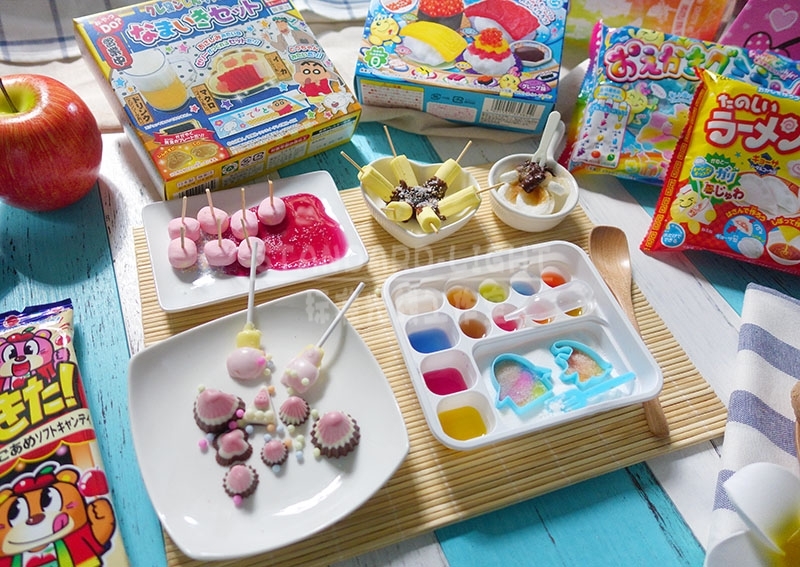 日本食玩10件套装精美礼包可食自制早教迷你家居