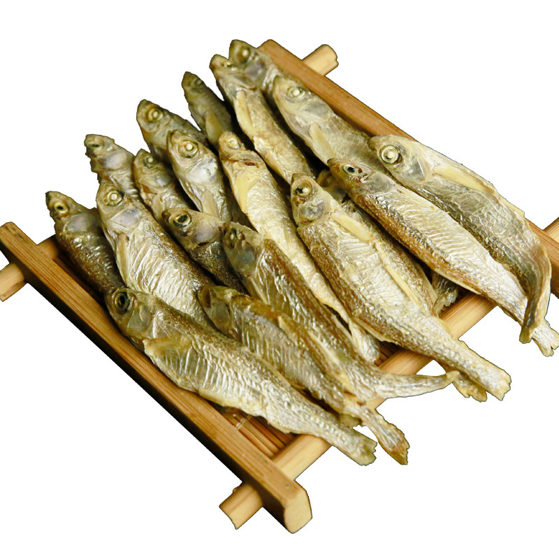 淡水白条鱼干农家自晒小河鱼小白条干日晒水产干货江西特产500g