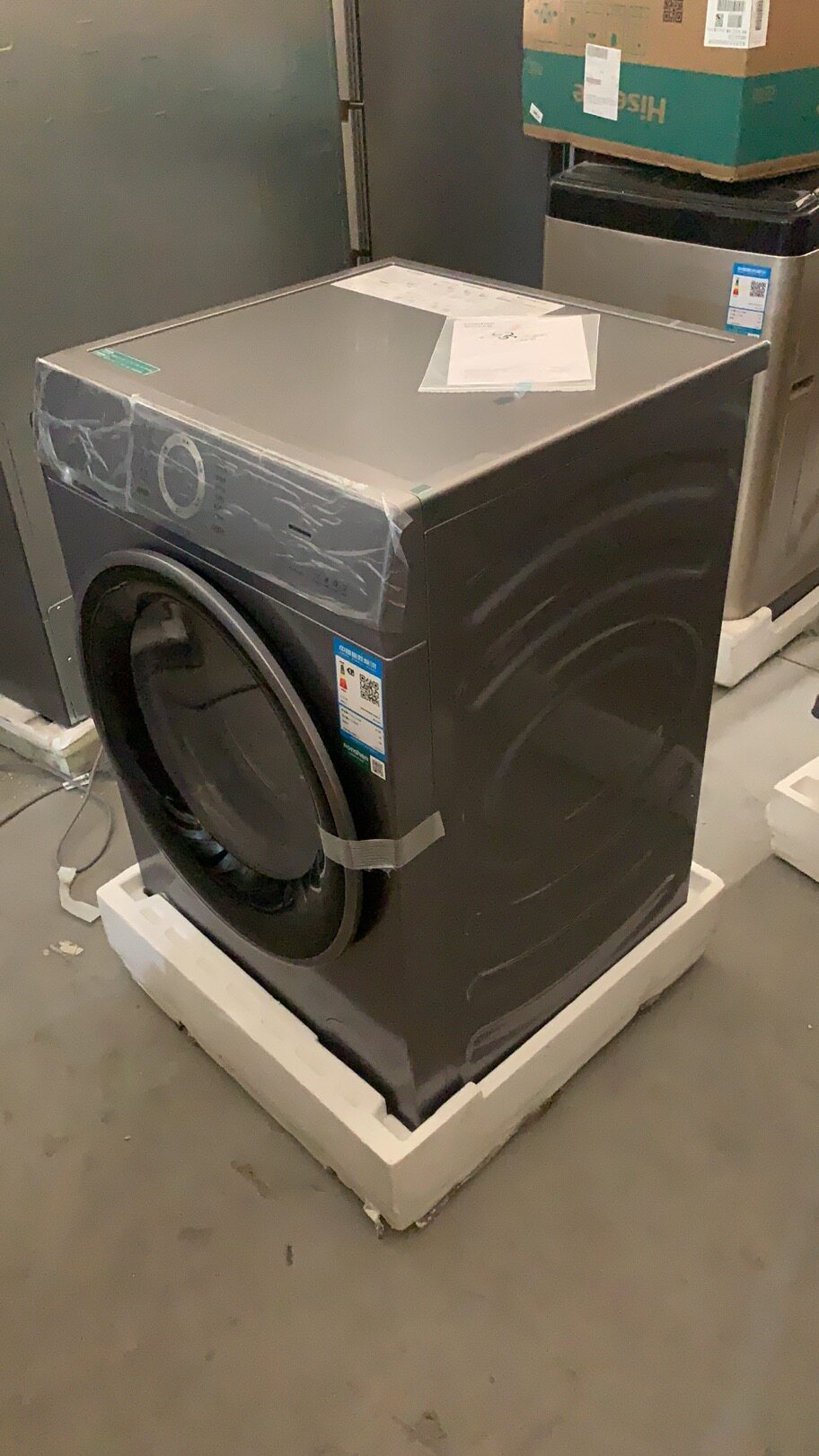 ronshen容声rh10146d10公斤滚筒洗衣机空气洗烘dd驱除洗衣机