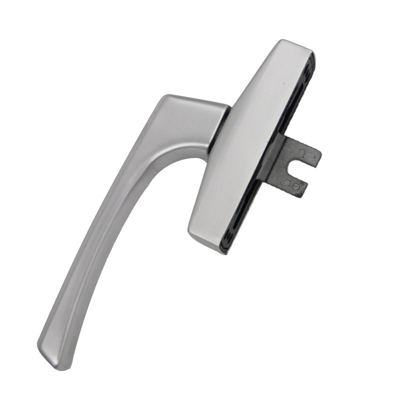 hopo五金配件把手断桥铝平开窗专用明装实心执手小拉手