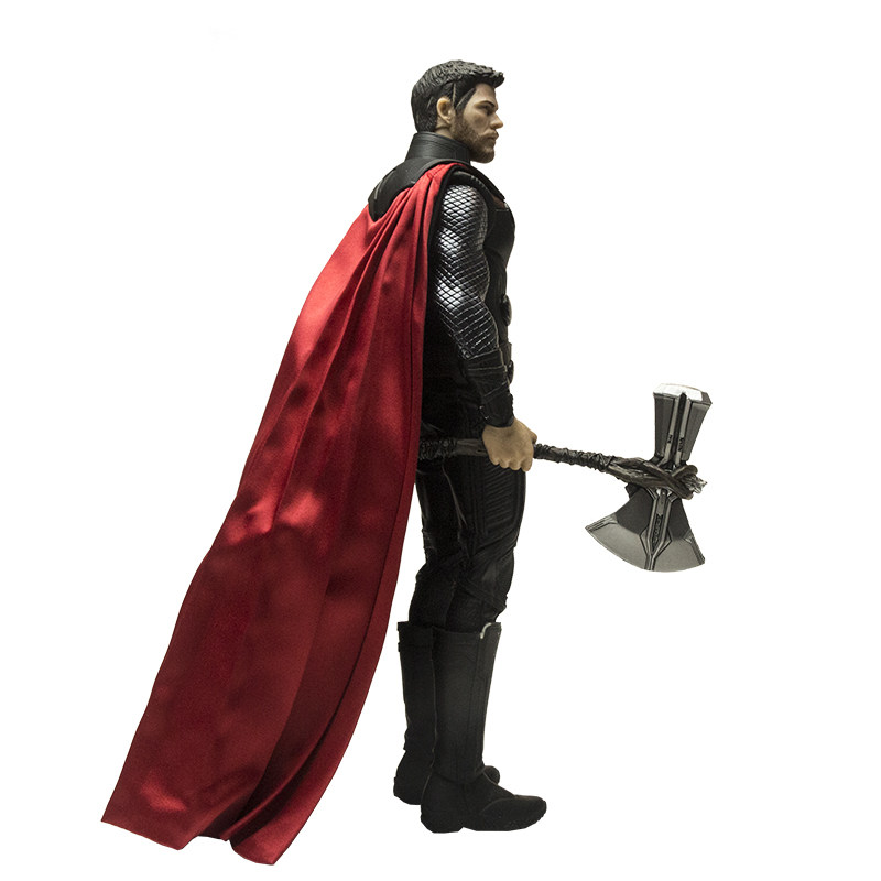 复仇者联盟3真人版16雷神托尔暴风战斧静态手办模型摆件真人头雕