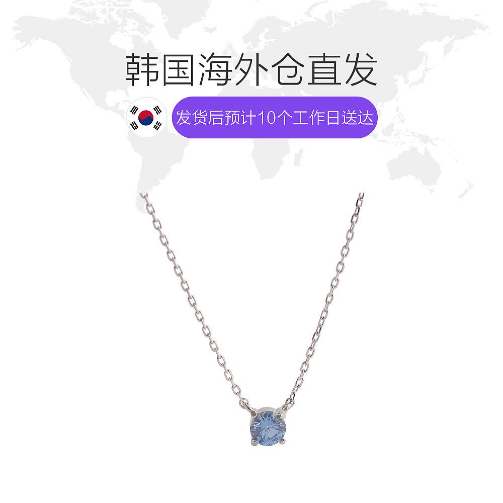 韩国直邮东大门judyandpaul明星同款9月诞生石项链