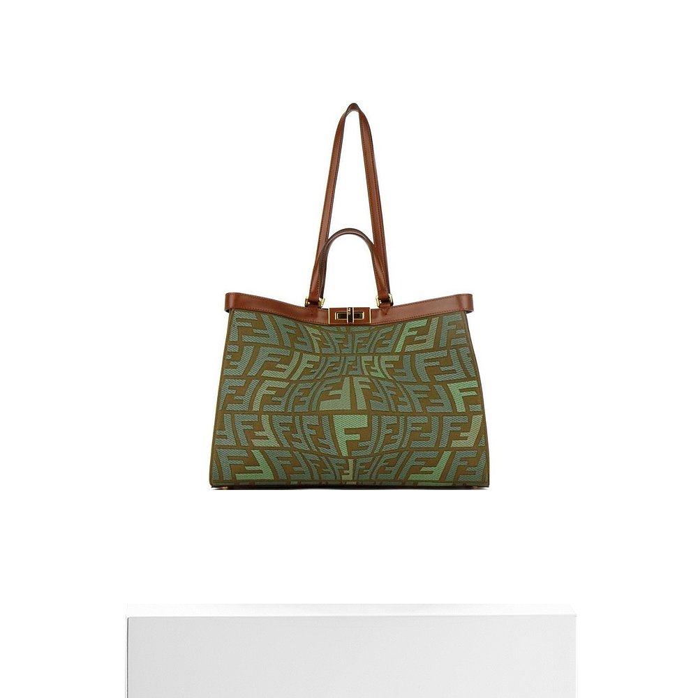 香港直邮潮奢fendi芬迪女士peekabootote手提包通用款女包