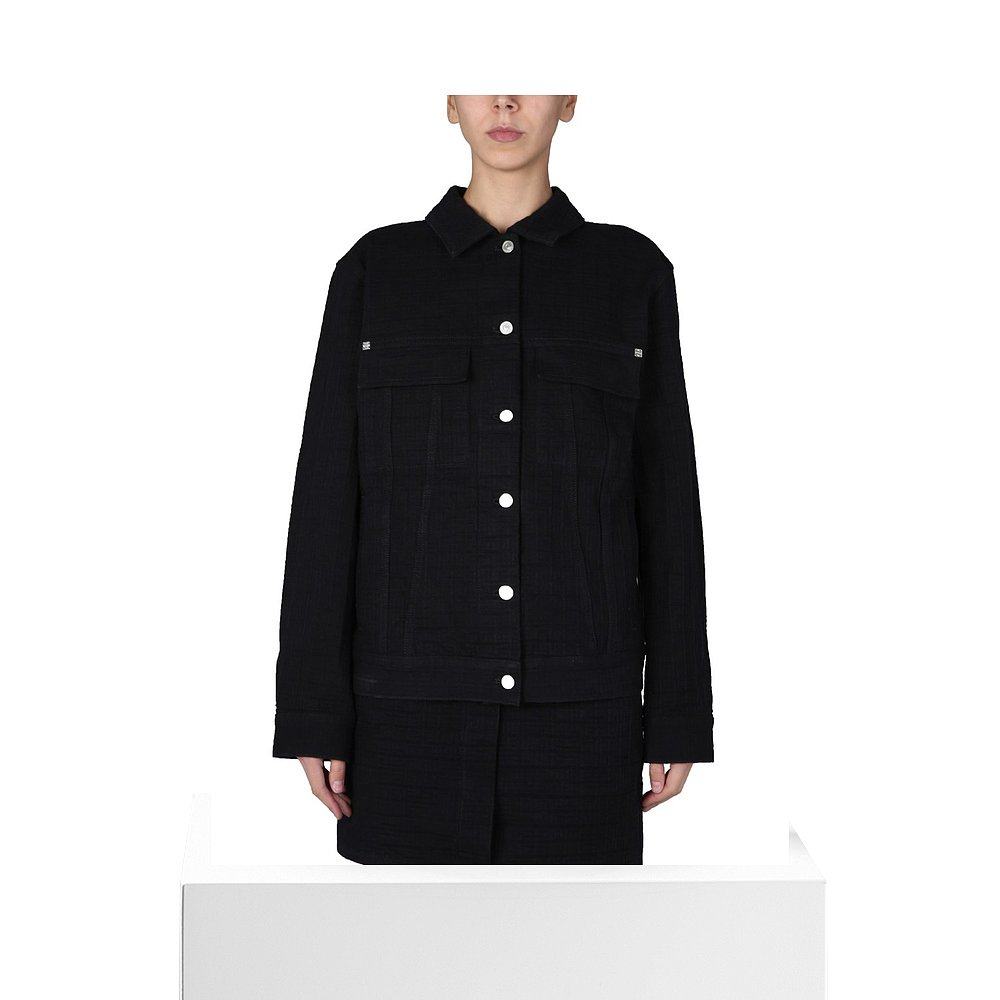 香港直邮潮奢givenchy纪梵希女士4g提花夹克风衣