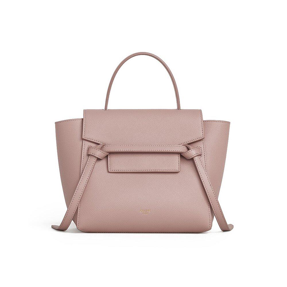 20早春新色nano 女士粒面小牛皮单肩手 belt 赛琳 法国直邮celine