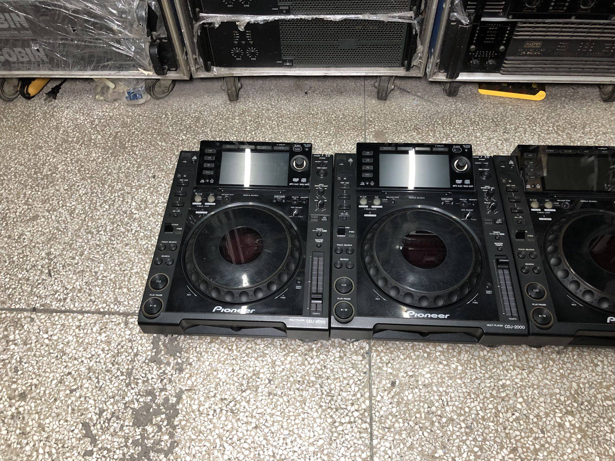 二手先锋pioneercdj2000一代碟机共享中文菜单显示打碟机