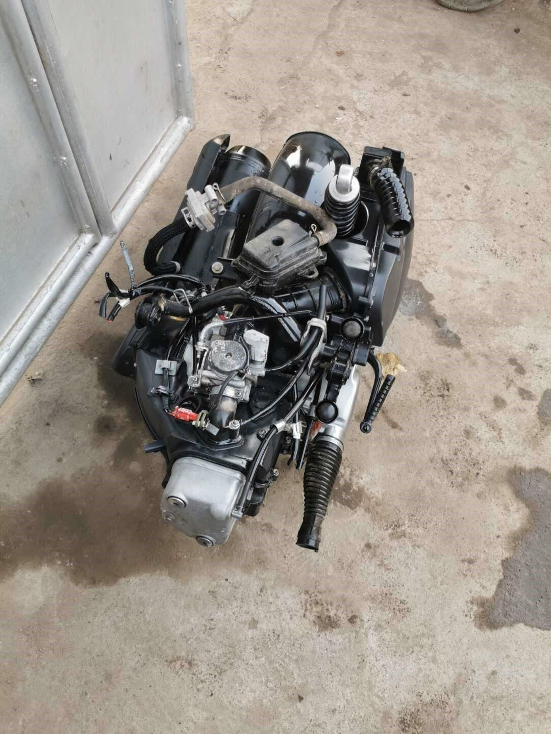 摩托车踏板gy6发动机天鹰宇钻三通通用1217t摩托车发动机