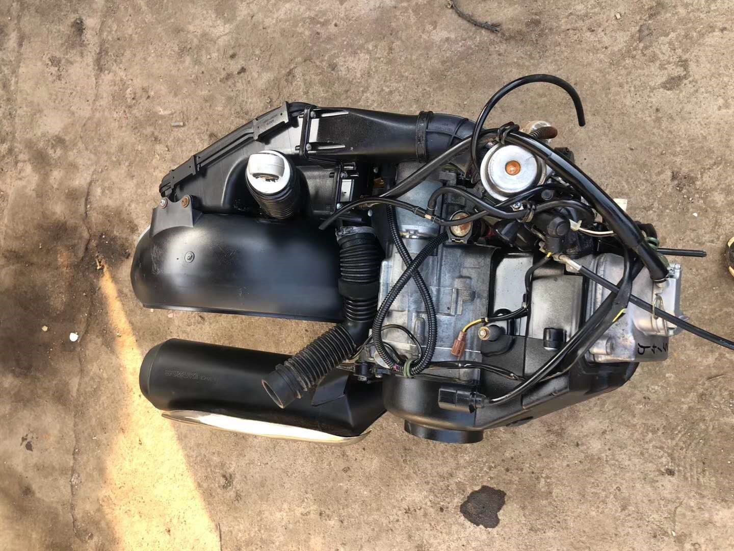 摩托车踏板gy6发动机天鹰宇钻三通通用1217t摩托车发动机