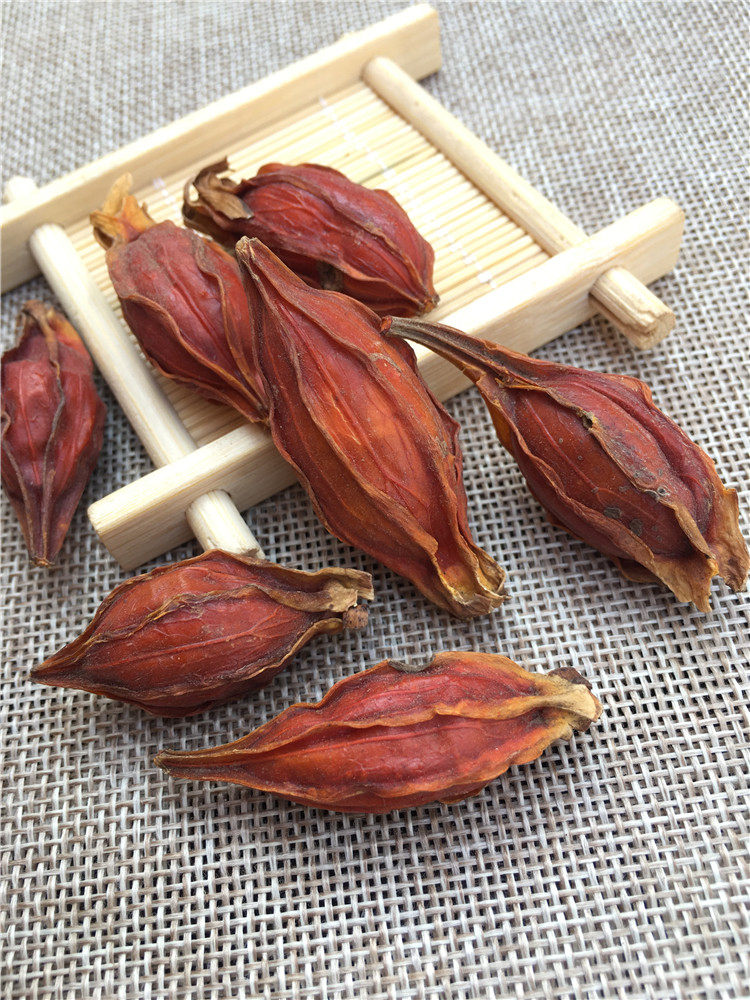 无硫泡茶卤肉栀子100克枝子木丹红栀子大栀子新货黄栀子果干正品