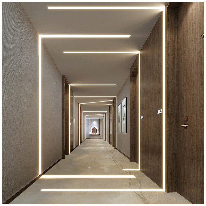 led软灯带条自粘120粒超亮12v24v户外灯槽cobled灯带