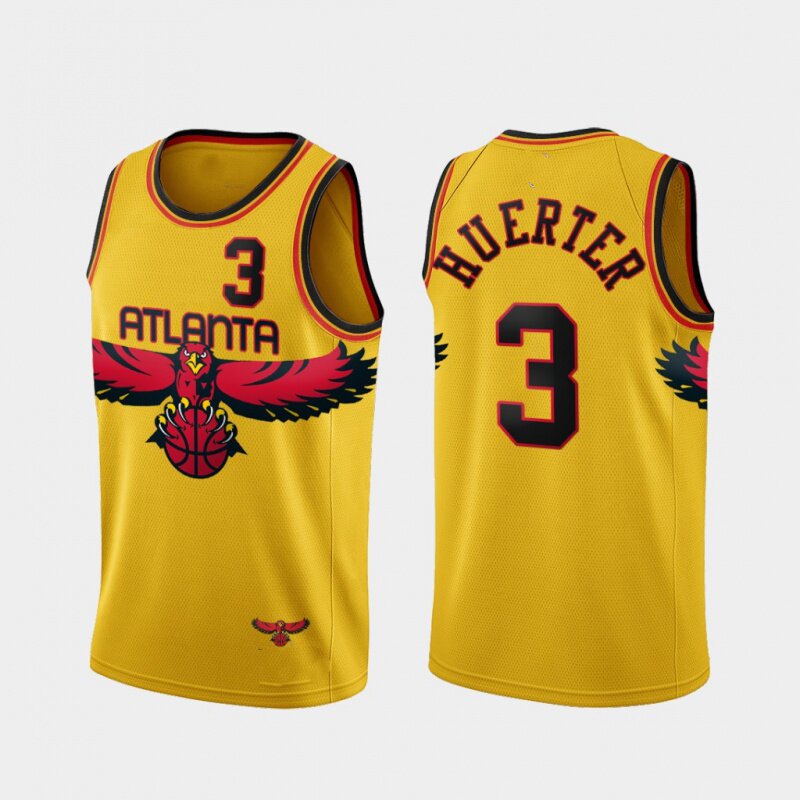 球衣热压定制篮球背心2021赛季老鹰队特雷杨篮球服