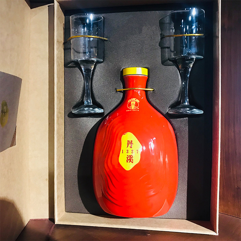 丹溪牌红曲酒华堂辉煌新时代国旗红半干型浙江黄酒糯米酒纯粮酒