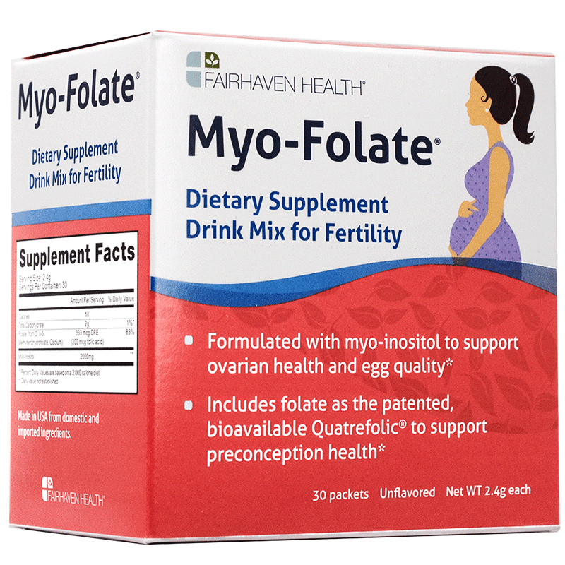 叶酸myo手性肌醇孕期严选活性冲剂30袋美国叶酸