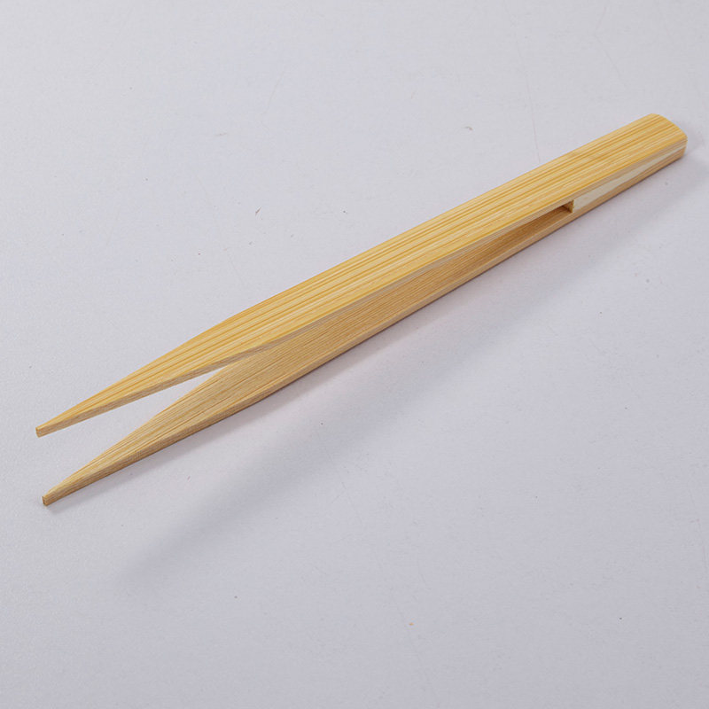 平头竹镊子 防静电竹夹子 夹金箔镊子 15cm平头 每只3.8元
