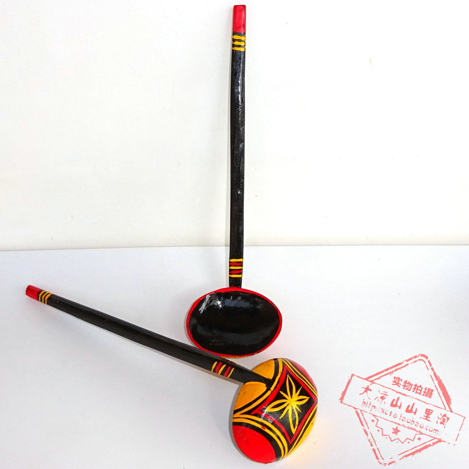 四川凉山西昌特产彝族民间漆器彩绘手工艺品大彝族