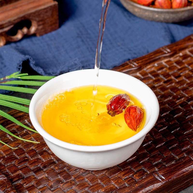 栀子500g散装正品品山黄红栀子花花果泡茶野生栀子