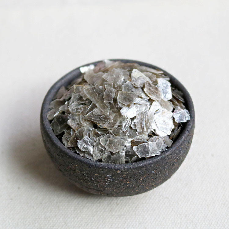 中药材正品银精石 白云母 矿石 云母石 500克 包邮 另有金精石 - 依山