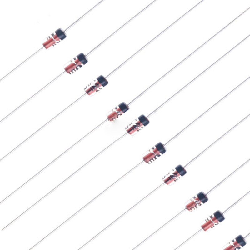 开关1n4148二级in4148直插插件do35玻璃封装st二极管
