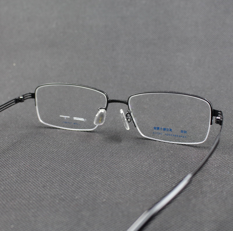 ifiti意形眼镜架f4665b4200f男女半框记忆钛可镜片近视眼眼镜架