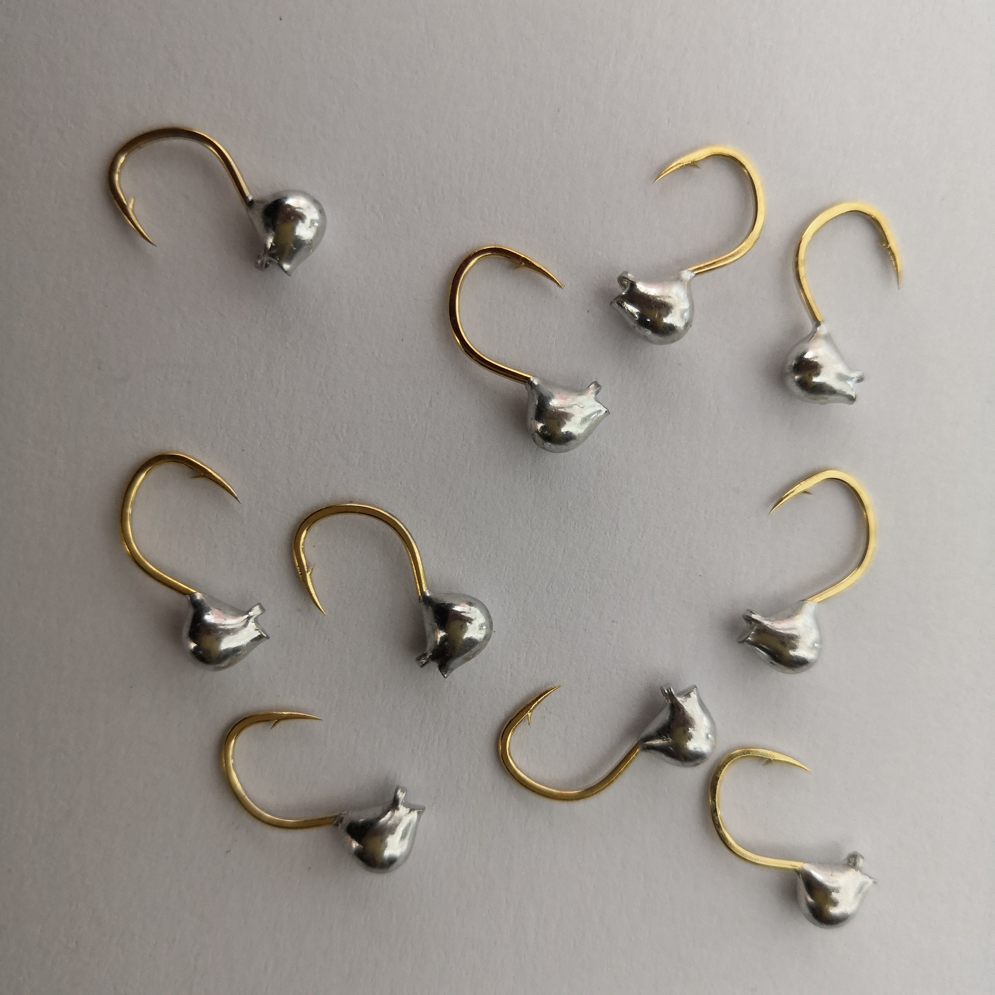 手工七星焊锡铅头鲫鱼漂野鱼钩传统鱼钩