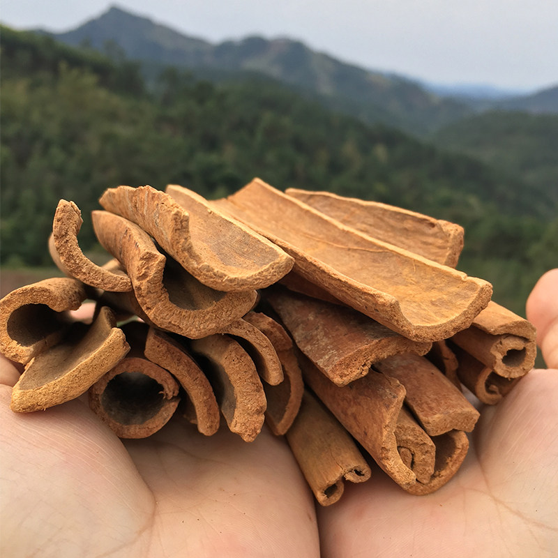 广西桂皮500g克烟农家肉桂干货特级无硫香料花椒