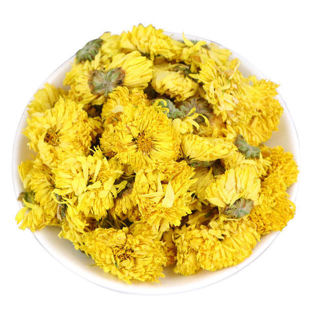 黄山菊花茶500g清热黄山贡菊花茶黄贡菊散装黄菊花胎菊