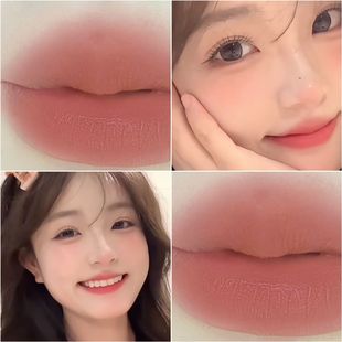 她素tasu唇泥雾面哑光唇釉学生女素颜口红裸色灰粉色小众品牌1.5g