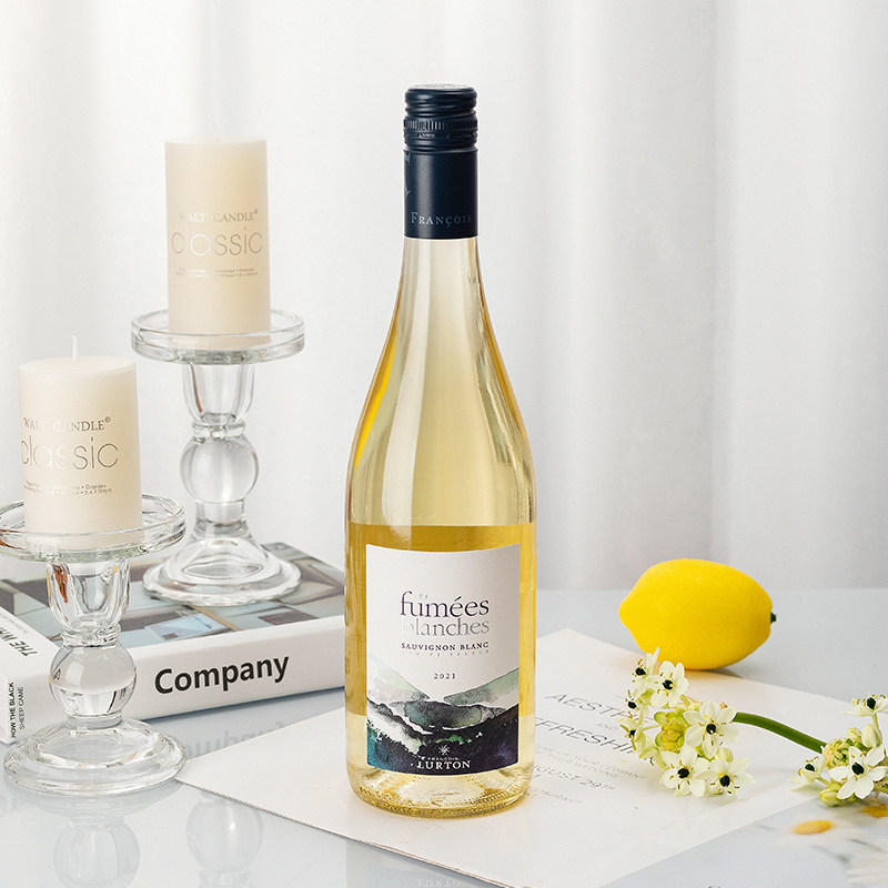 第二半价法国卢顿家族原瓶进口白富美长相思白葡萄酒干白静态葡萄酒