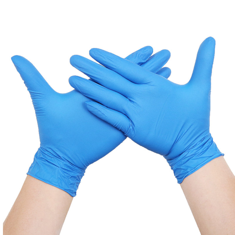 手套拓丰一次性丁腈食品级防水乳胶厨房加厚家务防护手套