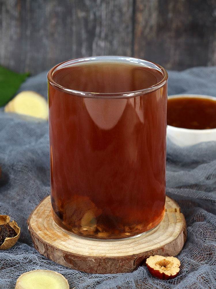 盾皇老姜姜汤红糖姜茶饮品浓浆奶茶茶店秋冬季中式养生冲饮