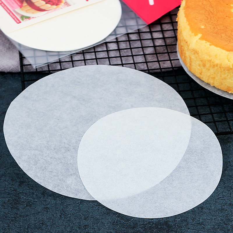 蛋糕三能屋诺8寸脱模模具防沾纸垫硅油油纸烘焙用纸