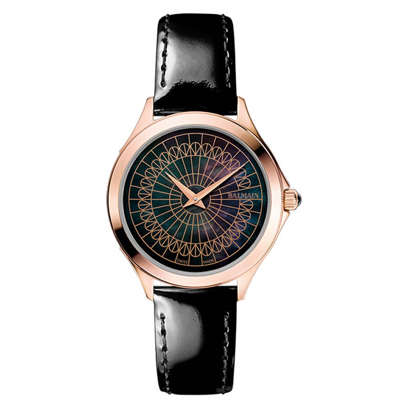 balmain宝曼瑞士正品时尚女士女款石英表皮带手表欧美腕表