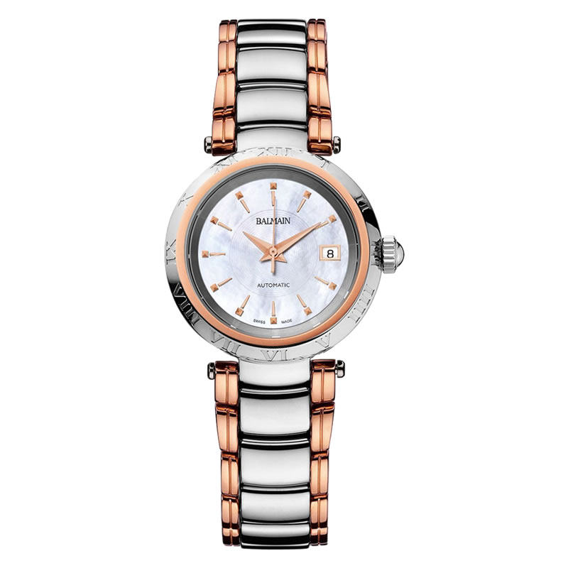 balmain宝曼瑞士正品时尚女款女士自动自动机机械欧美腕表