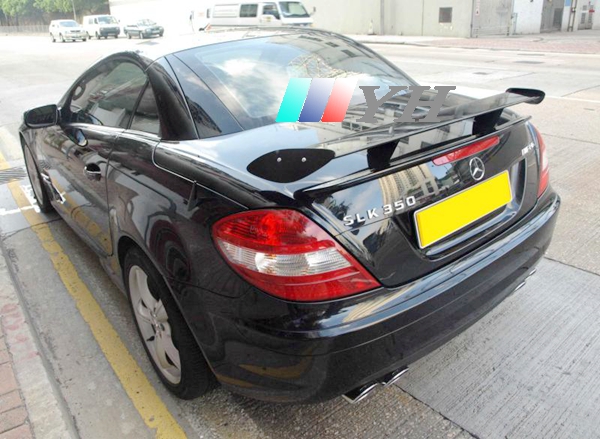 碳纤维奔驰r170r171r172slk55amgslk200slk280gt改装尾翼