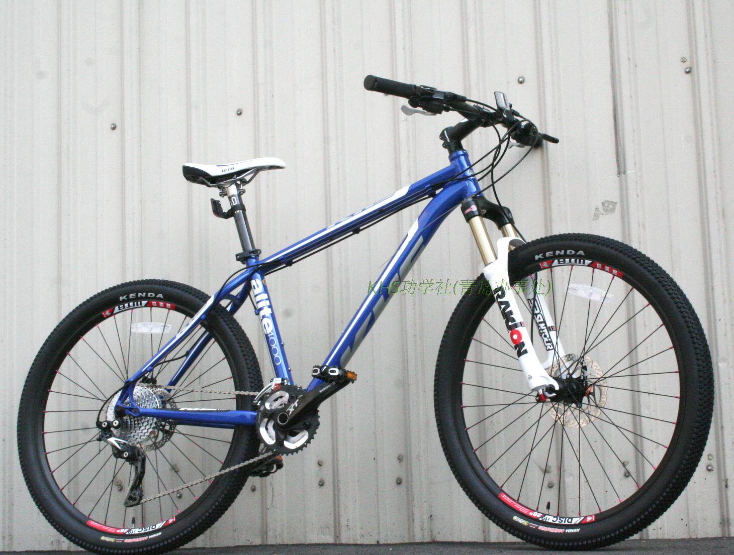 khs学社超轻铝架碟变速17英寸山地alite4000成人男女山地自行车