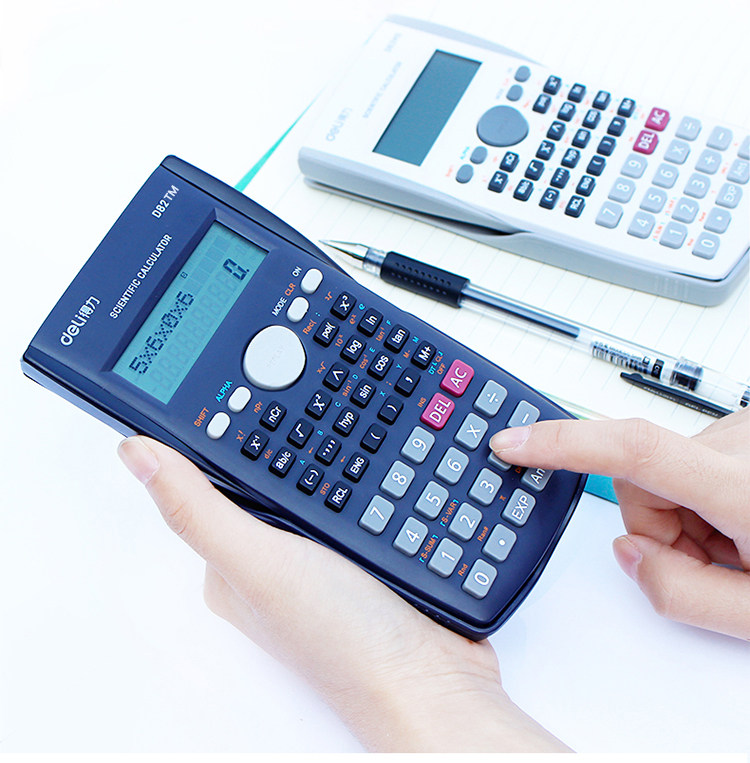 得力金融大学生机器计算机计算函数型统计学会计中级计算器