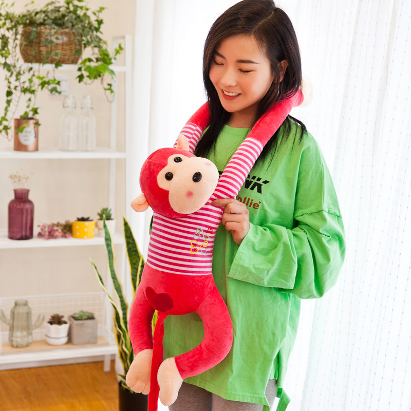 长臂猴子毛绒玩具吊猴大号公仔布偶挂窗帘玩偶布娃娃儿童礼物装饰