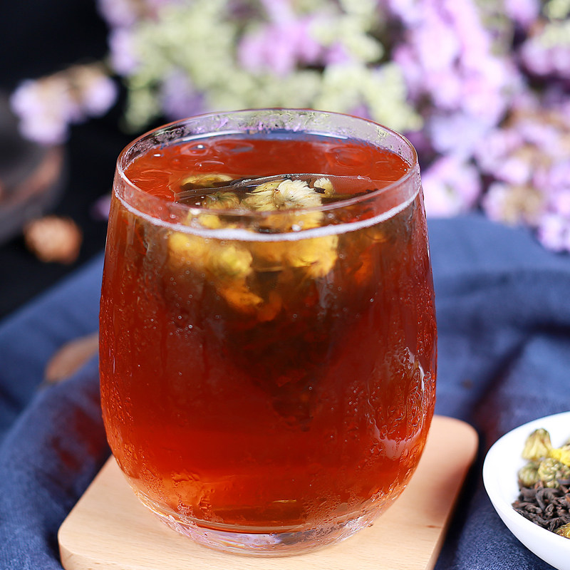 冰菊普洱 立体三角茶包组合花草茶袋泡茶 萃茶冷泡茶 菊花普洱