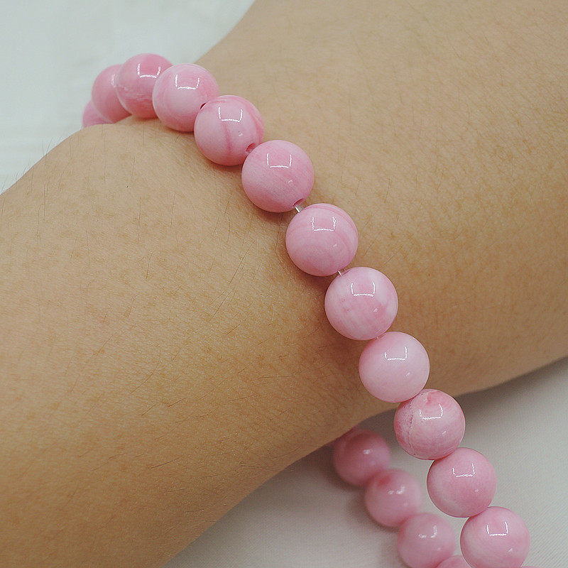 天然粉贝胭脂螺粉梅花花贝女王贝女皇贝圆珠其他diy饰品配件