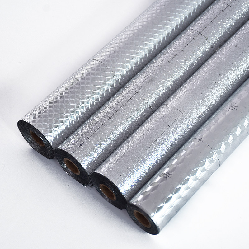 贴纸日本橱柜防水防油自粘厨房水槽翻新铝箔pvc墙纸