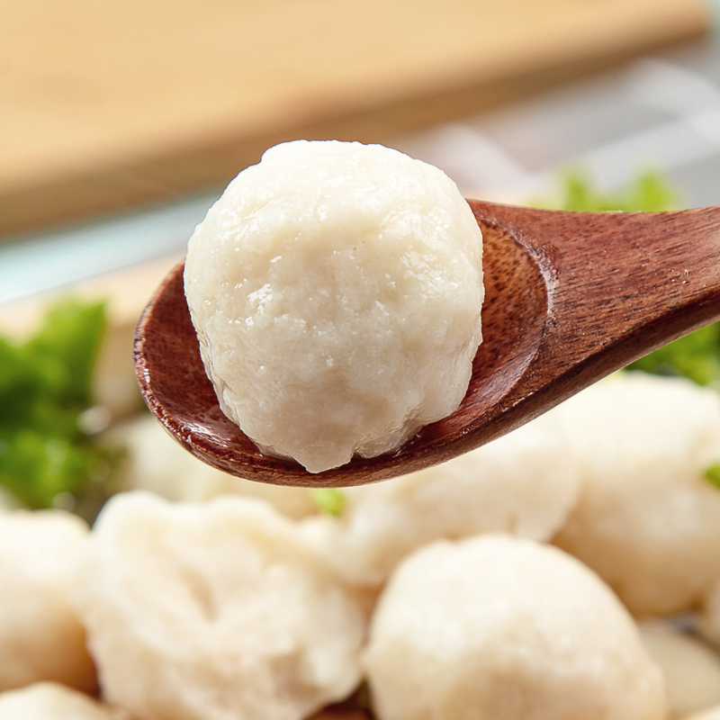 肉丸惠发鸡脯鸡胸丸子健身冷冻半成品火锅关东鸡肉丸
