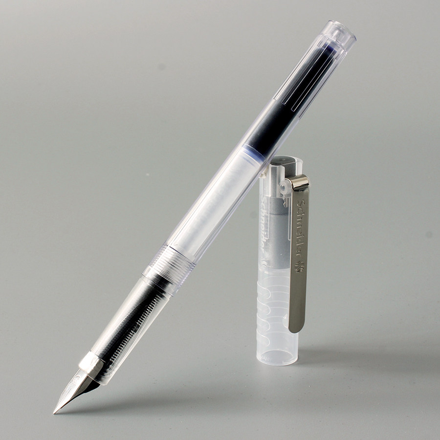 schneider黑色墨囊碳素墨胆练字书写用书学生高中生钢笔