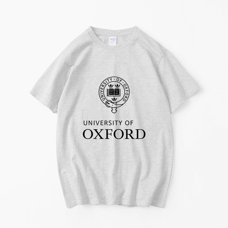 牛津大学oxford英国校服文化衫短袖衣服女男圆领t恤