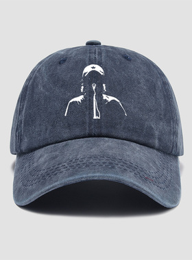 音乐节摇滚摇滚乐队演出服装男歌手崔健帽子棒球帽男女百搭鸭舌帽eqy