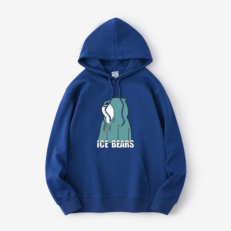 咱们icebear裸熊国民老公白熊欧美美卫衣连卫衣