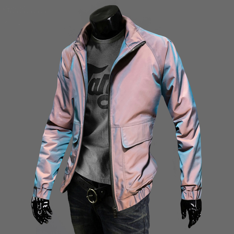 外套男秋冬季2022新款韩版潮流立领百搭上衣休闲潮牌男士工装夹克