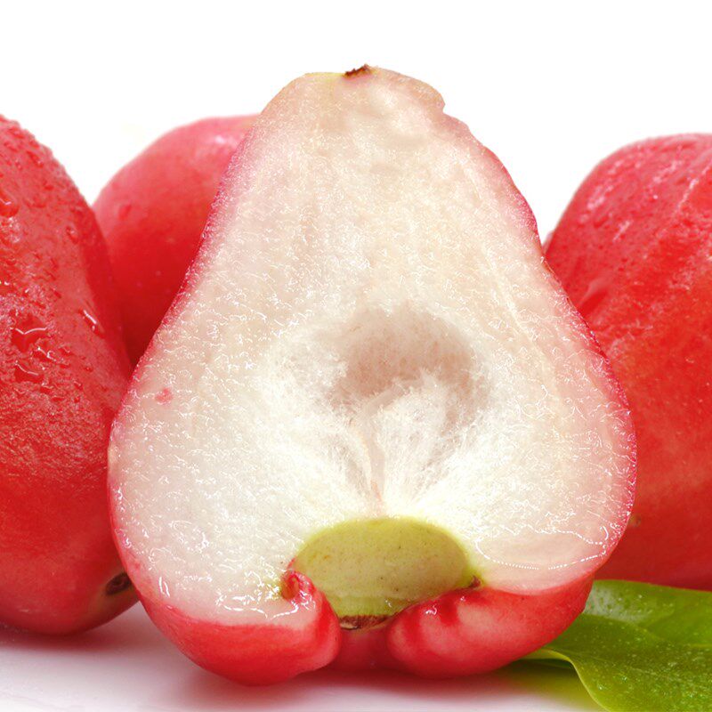 海南红莲雾单三亚新鲜水果莲雾补水佳品2斤莲雾