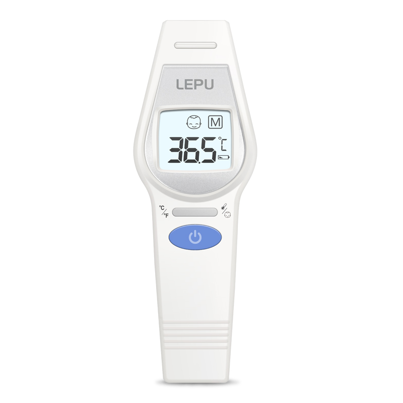 乐普电子体温计婴儿温度计额温枪物温奶温儿童红外线额头耳温枪