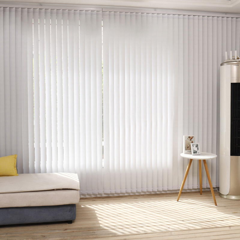 落地不透透光新款网红2021客厅百叶梦幻竖式百叶帘